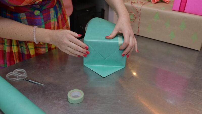 Step 5: Get your nail in there so you get those mitred corners. Photograph: Alan Betson