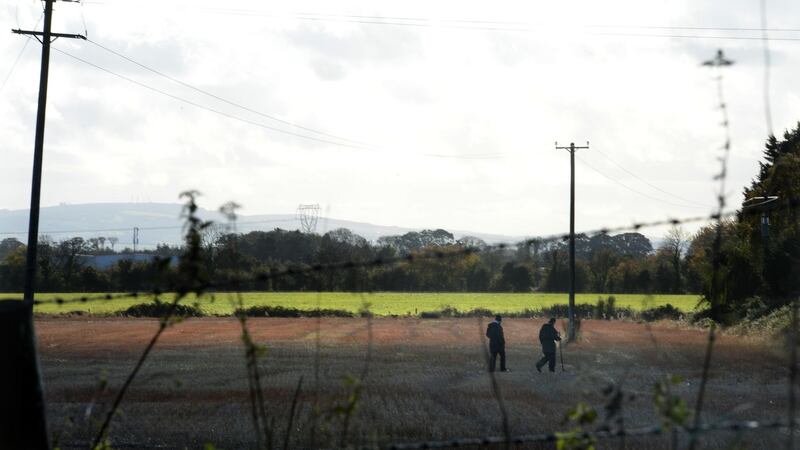 The search in Clonee, Co Meath, for the dismembered remains of  Christopher Gaffney