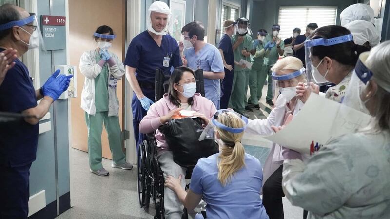 Greys Anatomy has ruminations on birth, death and the grim political intersection between public health and race