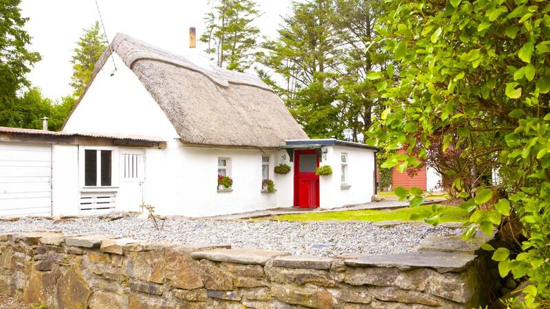 This pretty cottage is located about 6km outside the village of Athea,  Co Limerick.