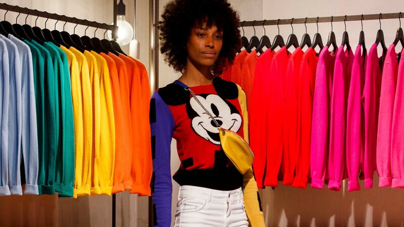 Benetton's technicolour range of merino knits