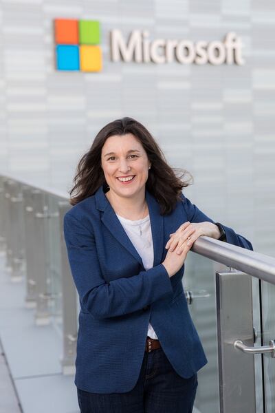 HR director of Microsoft Ireland, Joanne Morrissey