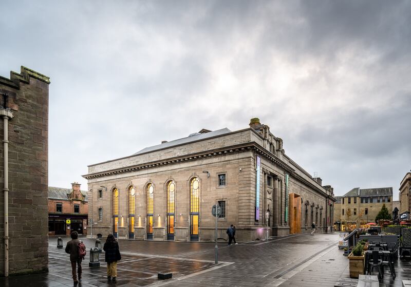 Perth Museum, where the Stone of Destiny is on display. Photograph: Greg Holmes 