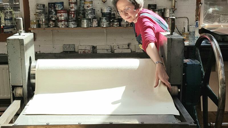 Louise Leonard: “It’s like alchemy that you can get this magic from a sheet of copper.”