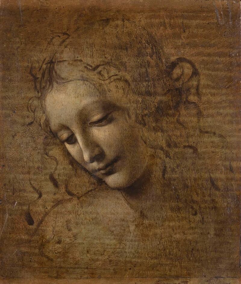 Leonardo: Head of a Woman, also known as La Scapigliata. Photograph: Musée du Louvre