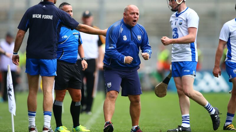 Waterford manager Derek McGrath. Photograph: Inpho
