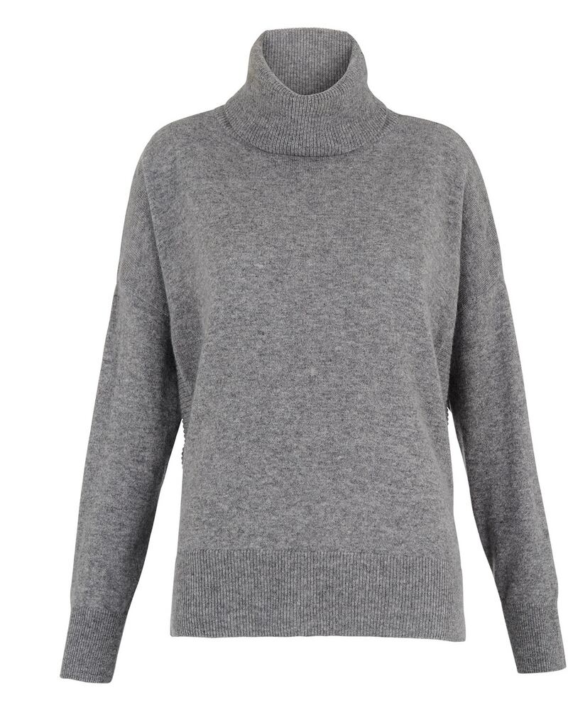 Cashmere roll neck, €249, Whistles