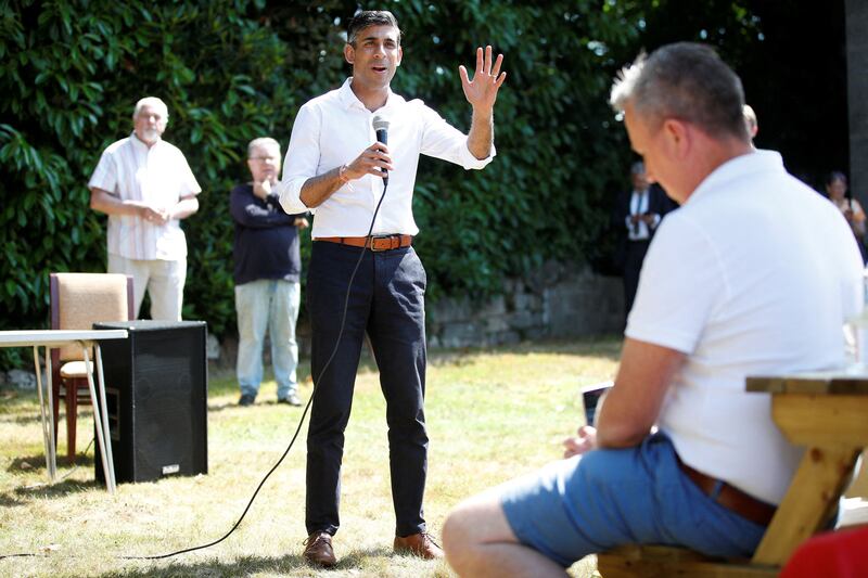Rishi Sunak has demonstrated a command of detail and clear view of the global economic environment in which Britain is obliged to operate. File photograph: Getty Images