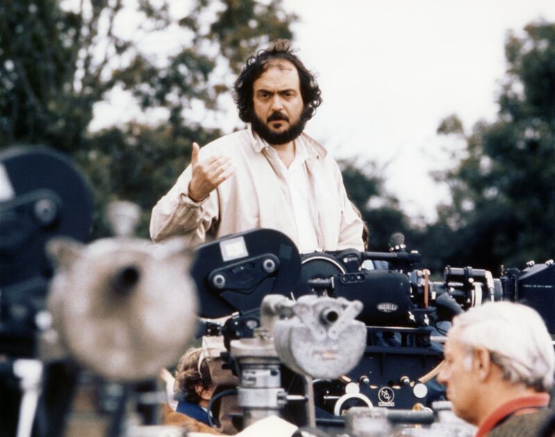 Stanley Kubrick on the set of Barry Lyndon. Photograph: Sunset Boulevard/Corbis via Getty Images