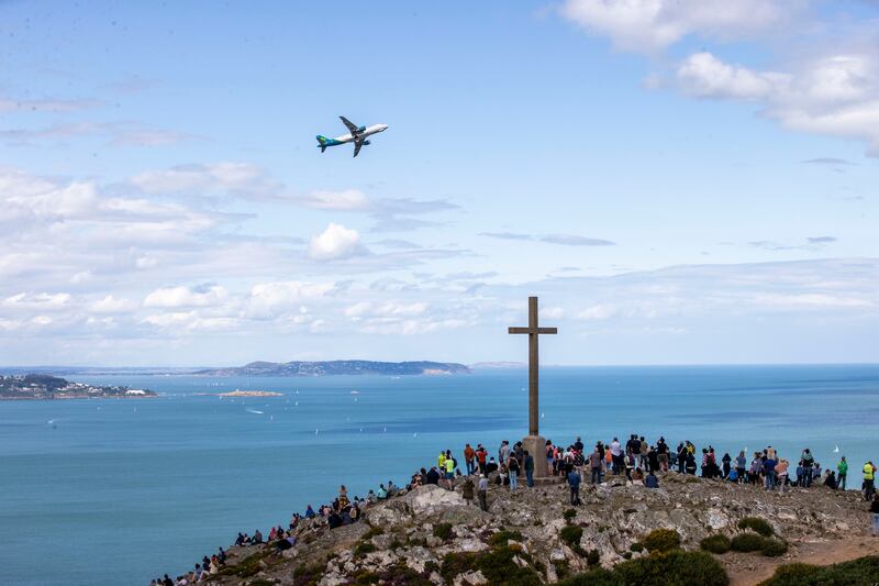 Bray Air Display: Aer Lingus Airbus A320neo. Photograph: Tom Honan