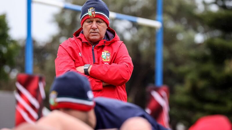 Lions head coach Warren Gatland is confident about the second Test. Photograph: Dan Sheridan/Inpho