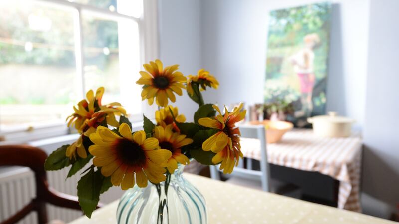 The property has been renovated into a four-bed with a separate studio.  Photograph: Bryan O’Brien/The Irish Times