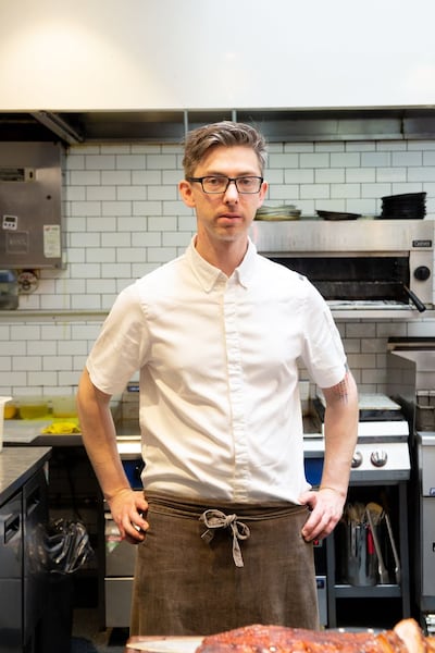Featherblade head chef Aaron Fitzpatrick.