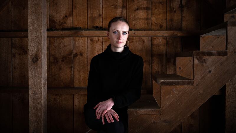 Charlotte Bennett, a former aide to Andrew Cuomo. Photograph: Elizabeth Frantz/The New York Times