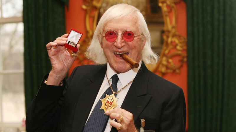 Jimmy Saville carried out sexual abuse at ‘virtually every one of the BBC premises’, according to a draft version of the review by Dame Janet Smith. Photograph: Lewis Whyld/PA Wire