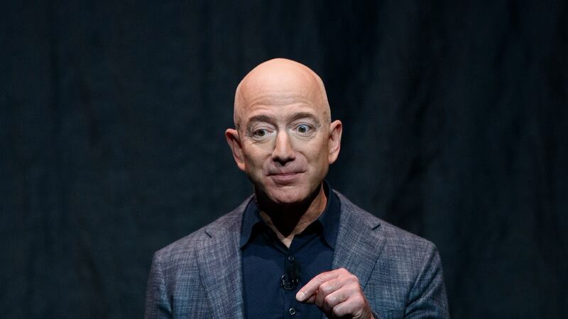 The richest person on the planet is Jeff Bezos, the founder and chief executive of Amazon, with $189bn.  File photograph: Tom Brenner/The New York Times