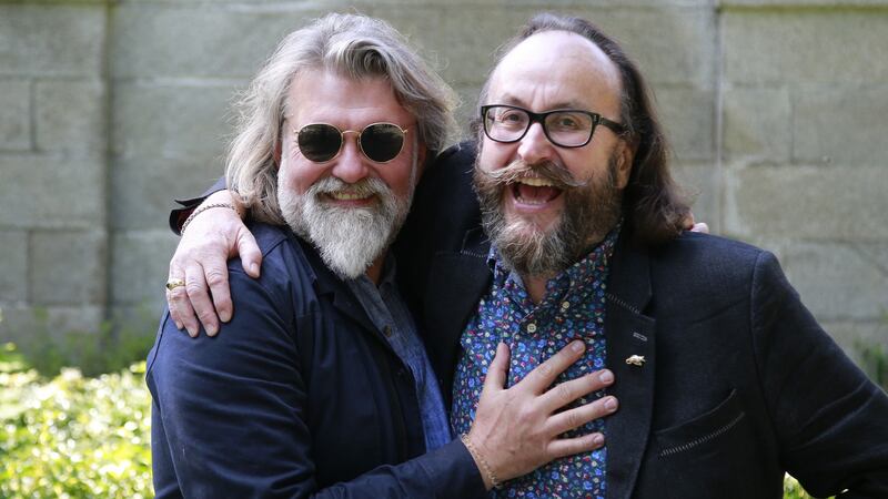 “We’re two middle aged men with a weight problem, so we kinda have to take the rough with the smooth.” Photograph: Nick Bradshaw