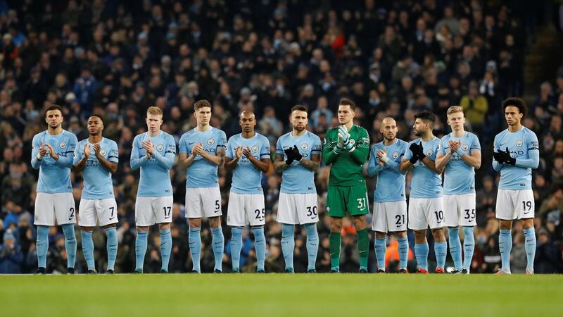Manchester City: Smith’s favourite ever City player was Harry Dowd, the goalkeeper in the ’68 championship team. Photograph: Darren Staples/Reuters