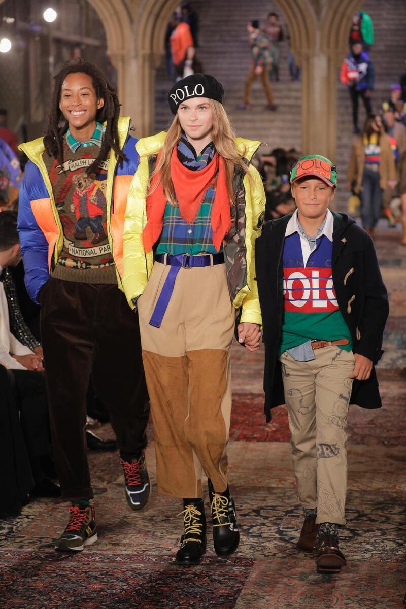 NYFW: Ralph Lauren. Photograph: Randy Brooke/Getty