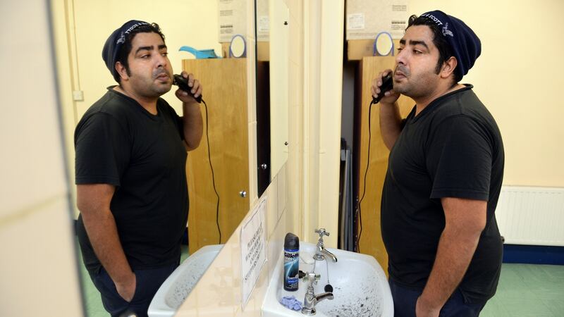 Mohsin Rosul, a service user at the Alice Leahy Trust. Photograph: Dara Mac Dónaill