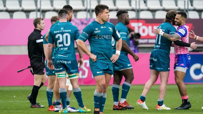 Connacht despaired at losing yet another lead late on. Photograph: Dave Winter/Inpho