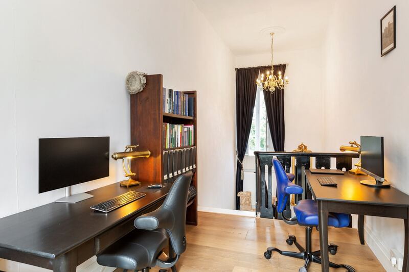 Working from home space.