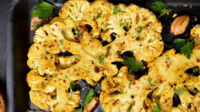 Roasted cauliflower. Photograph: iStock.