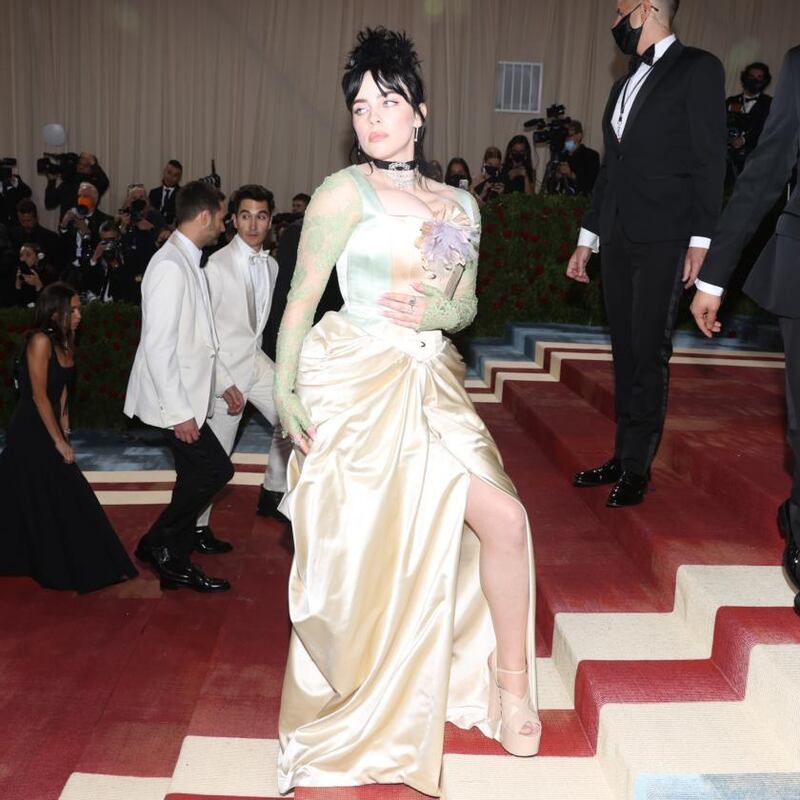 Billie Eilish. Photograph: Krista Schlueter/The New York Times