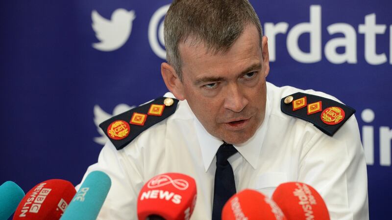 Garda Commissioner Drew Harris: ‘Our new operating model will see larger divisions with more resources.’ Photograph: Cyril Byrne/The Irish Times
