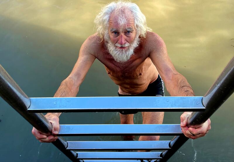 Forty Footer, by Barry Delaney (Dublin), shortlisted for the Zurich Portrait Prize 2022 at the National Gallery of Ireland.