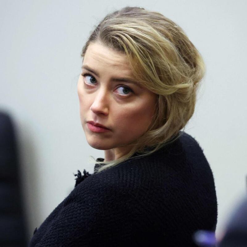 US actress Amber Heard. Photograph: Michael Reynolds/POOL/AFP via Getty Images