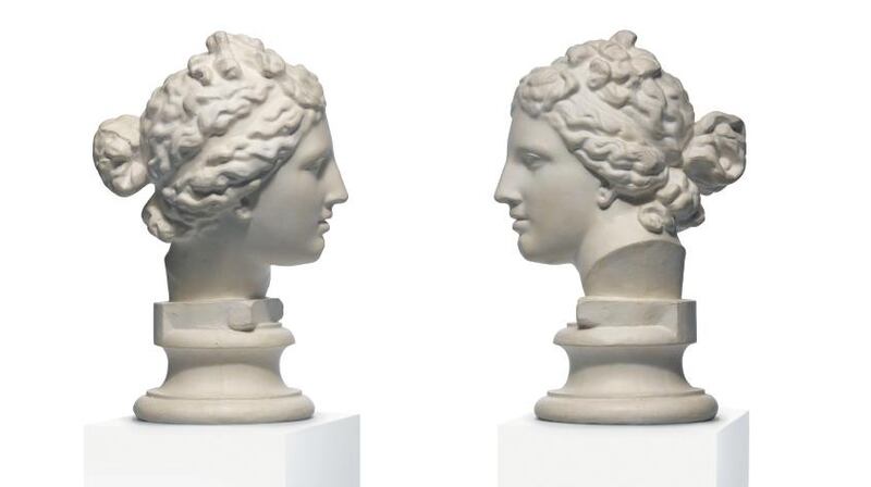 Mimesi by Giulio Paolini (1975). Courtesy of Repetto Gallery, London