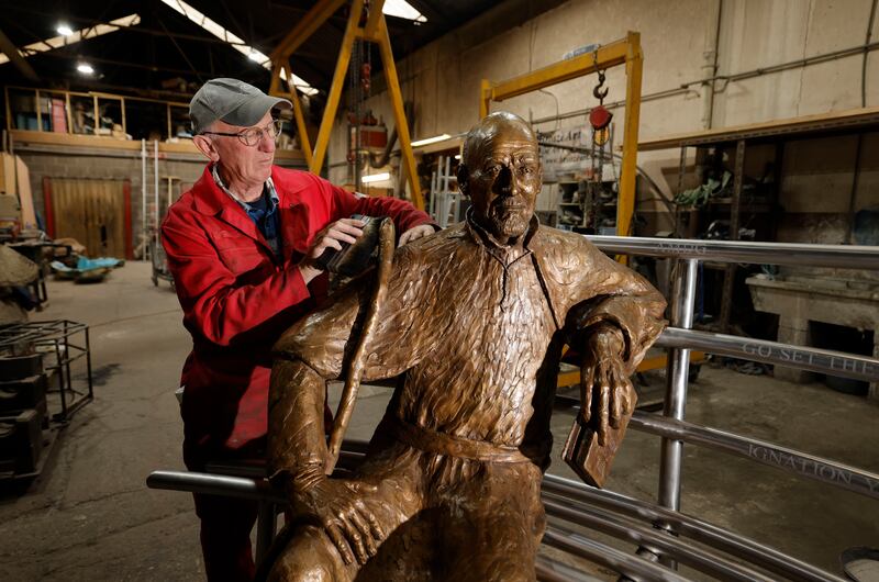 St Ignatius Loyola's statue will be homed in the courtyard of Belvedere College. Photograph: Alan Betson