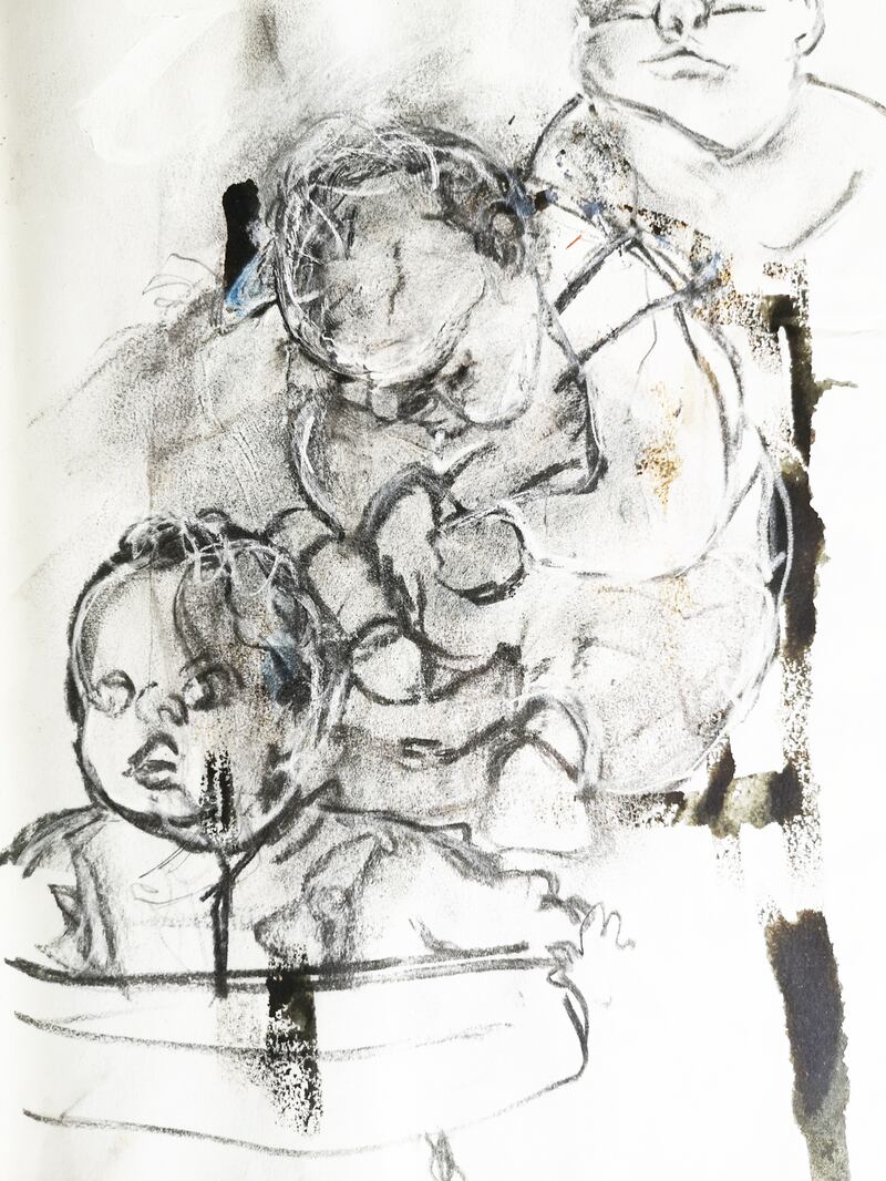 Sketches by Mary Kelly Sketches by Mary Kelly