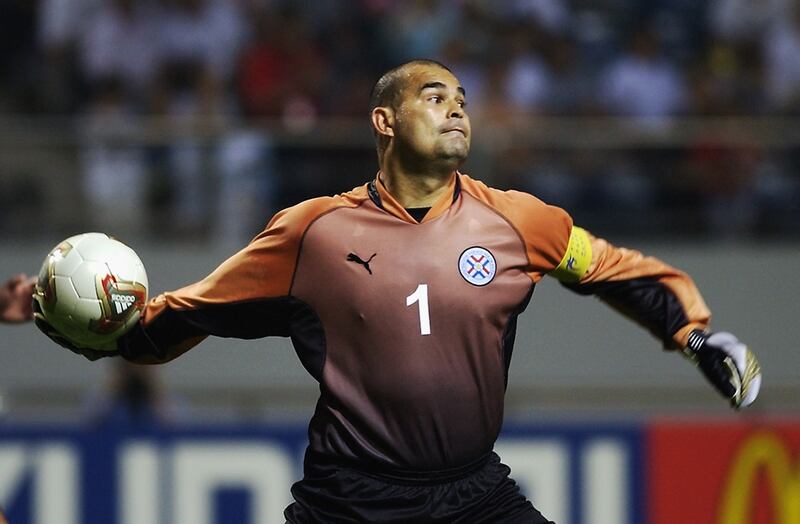 Jose Luis Chilavert. Photograph: Shaun Botterill/Getty