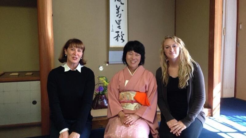 Jane O’Halloran (left): ‘I think that the native caution of the Japanese made the initial restrictions easier to adapt to.’