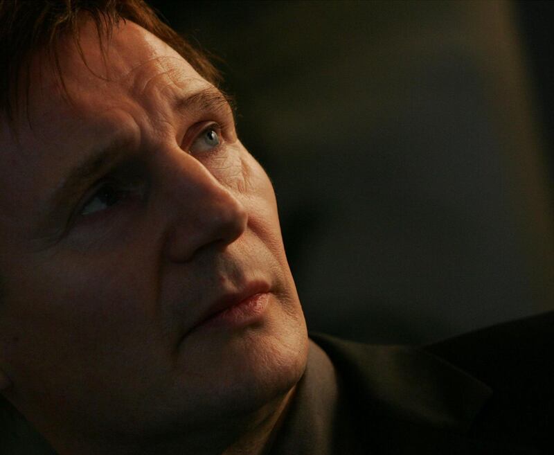 Liam Neeson. Photograph: Bryan O’Brien