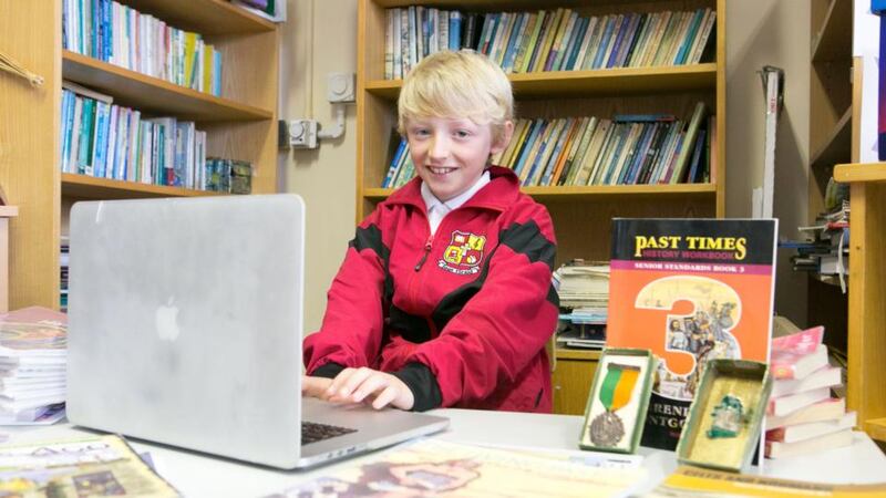 Padraig Heffernan who researched about his ancestor who fought in 1916 Rising. Photograph: Brian Gavin
