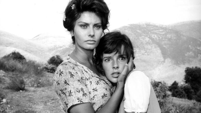Sophia Loren and Eleonora Brown in the 1960 French film La Ciociara. Photograph: John Springer Collection/CORBIS/Corbis via Getty Images