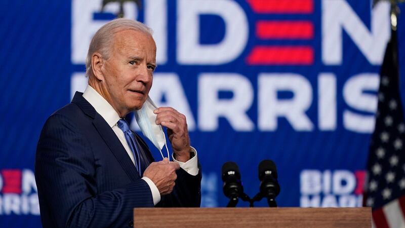 Joe Biden’s great- great grandfather was born in Ballina. Photograph: AP