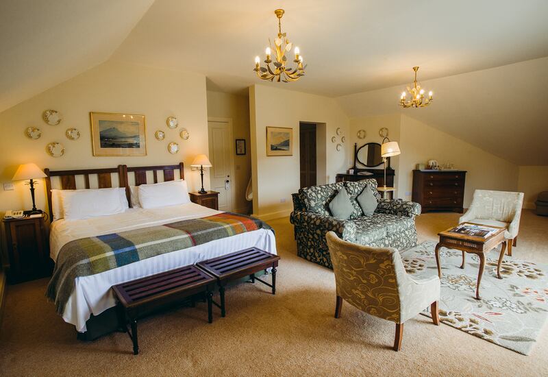 This Georgian, family-run country house will do you dinner bed and breakfast in enchanting surroundings from €150 pps