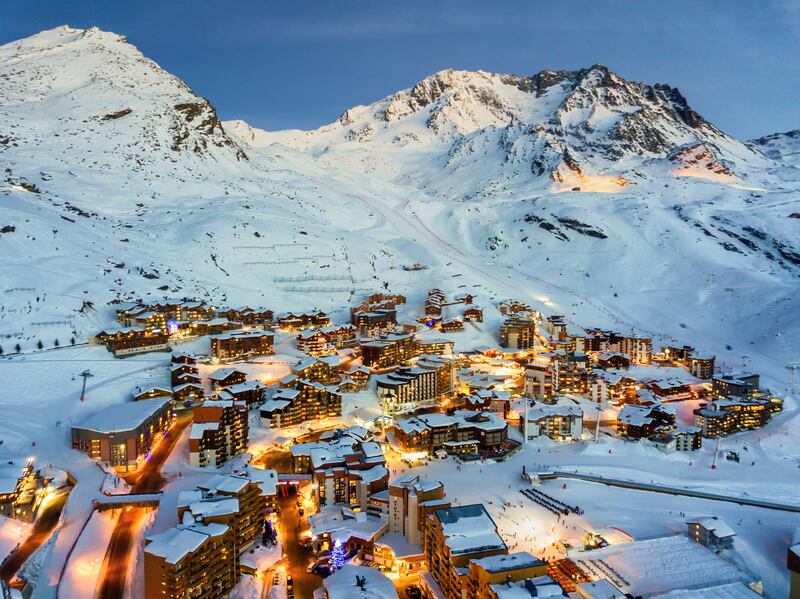 Val Thorens in France is the highest ski resort in Europe; it ticks every box for serious skiers