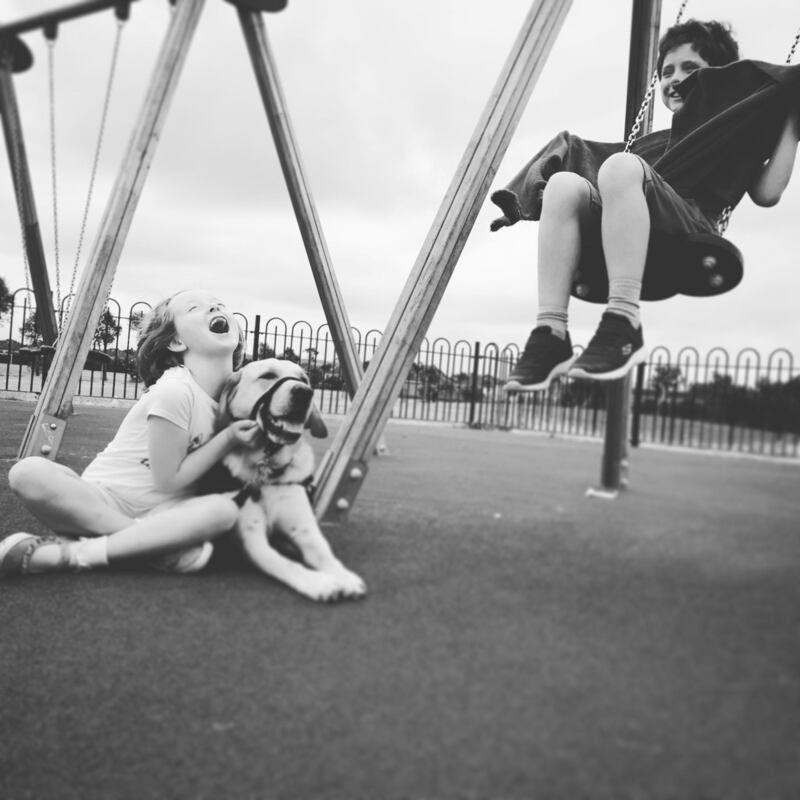 When you have the playground all to yourself! Photograph: Grainne Jordan