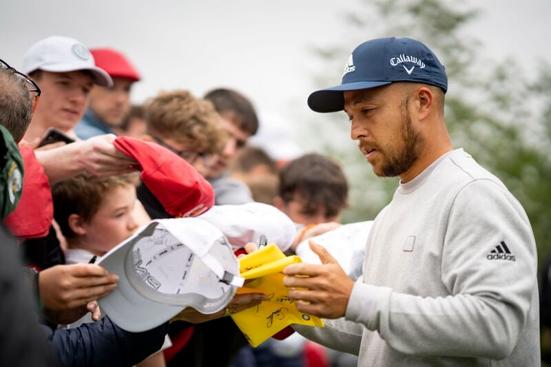 Xander Schauffele pictured at Adare Manor in 2022. Photograph: Don Moloney