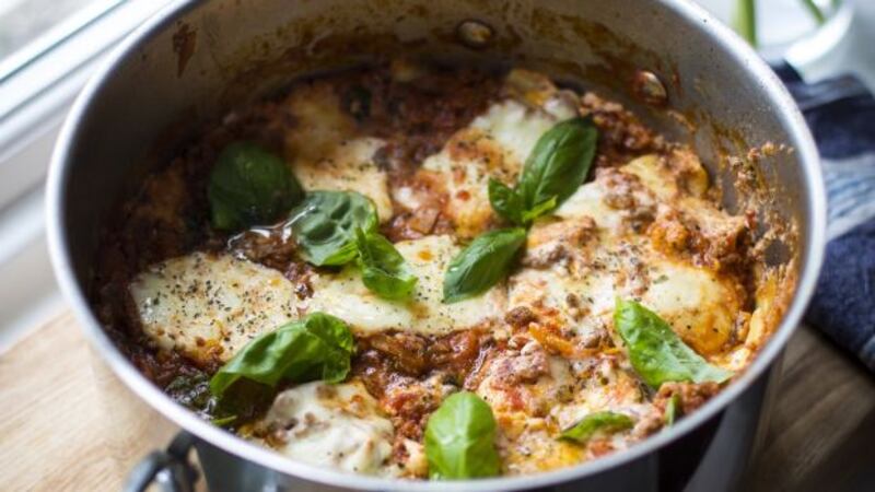 Donal Skehan’s one-pan stovetop lasagna