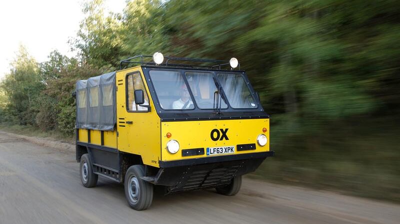 Gordon Murray’s Ox a truck for developing nations can be assembled from a flat-pack.