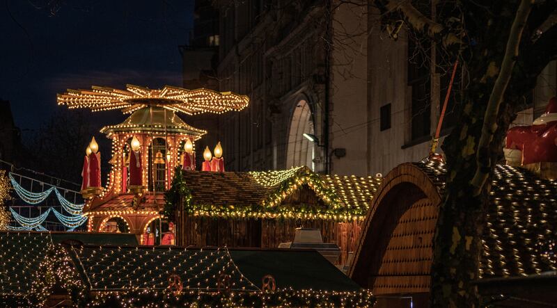 Birmingham Christmas Markets. Photograph: iStock