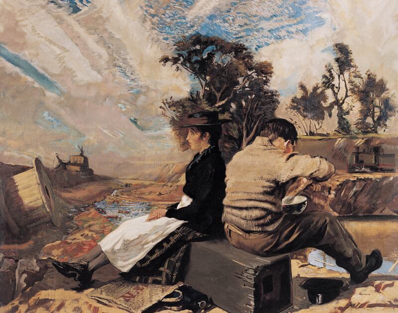 The Overman, by Seán Keating. Photograph: Imma/ESB Archives