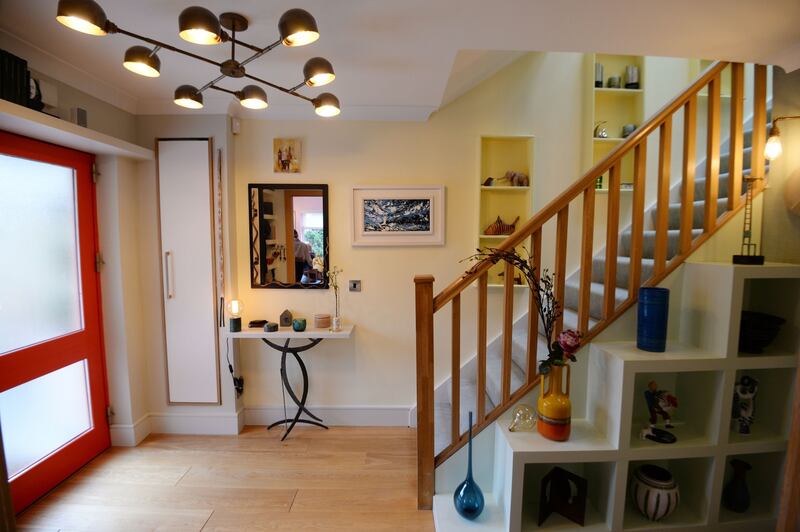 14/02/2018 - NEWS - The  Rathfarnham home of Writer John Boyne which he has just renovated with the help interior designer Caroline FlanneryPhotograph: Alan Betson / The Irish Times