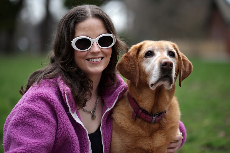 Bobbie Hickey: 'There are other aspects to being blind that are less than ideal. I would love to be able to do my own nails, for example.' Photograph: Chris Maddaloni